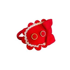 Pettigirl Red Headband Valentines Christmas Holiday Party Accessory Ages 4+